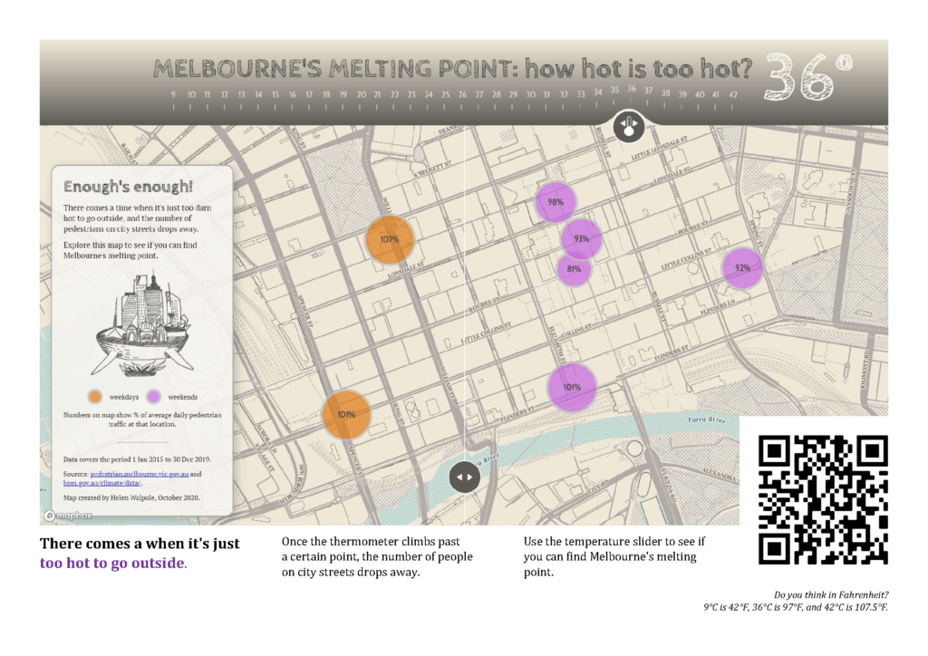 Melbourne's Melting point interactive map