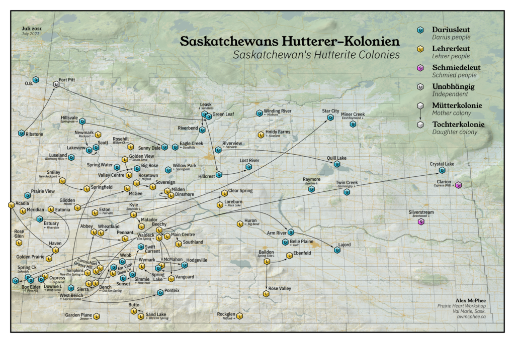 Saskatchewan's Hutterite Colonies