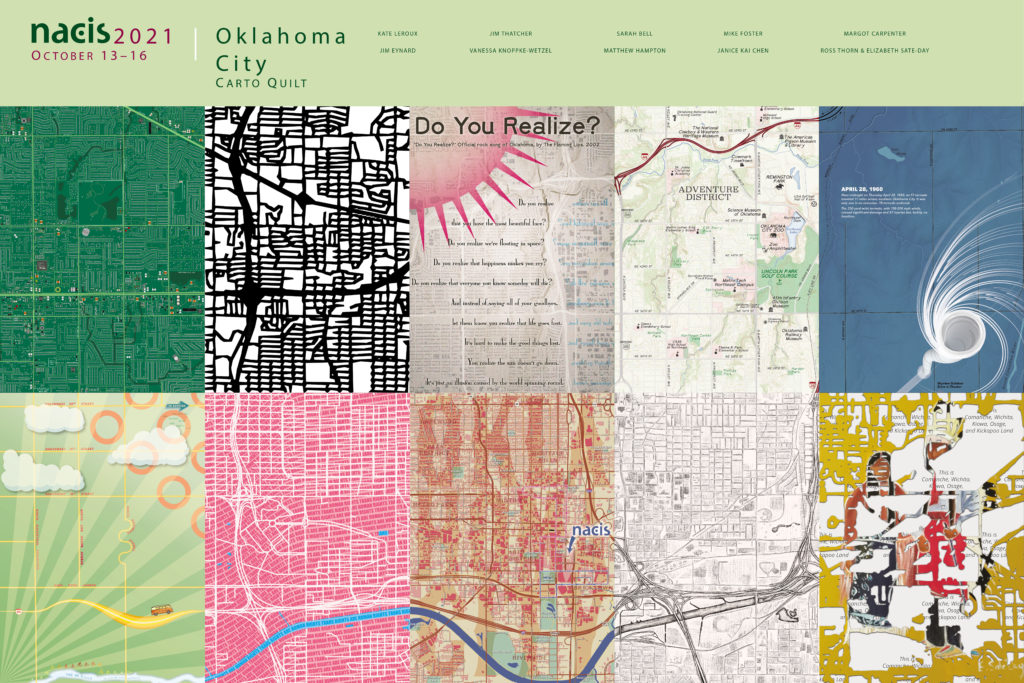 2021 Map Quilt of Oklahoma City