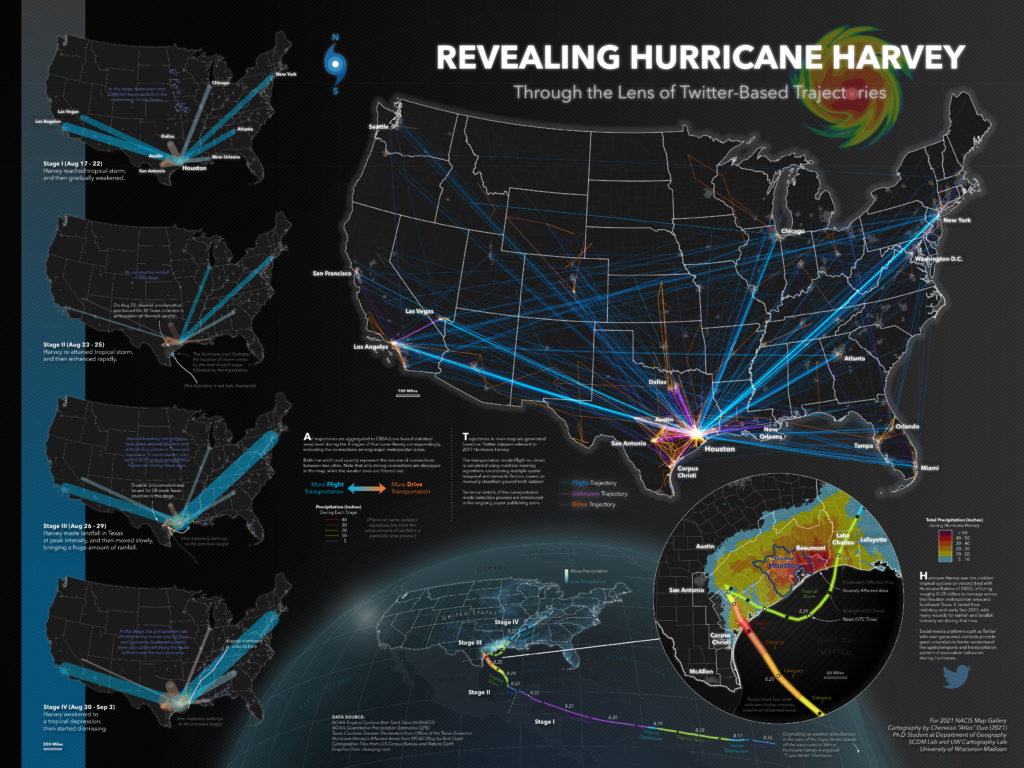 Revealing Hurricane Harvey map
