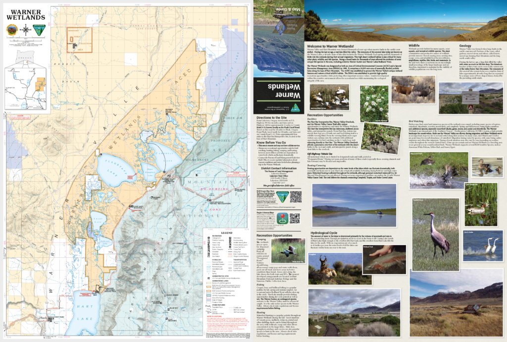 Warner Wetlands Interpretive Brochure
