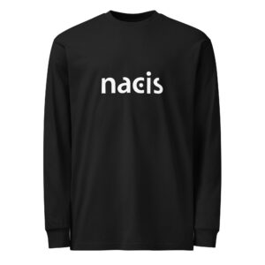 NACIS Logo (White) Long Sleeve Shirt