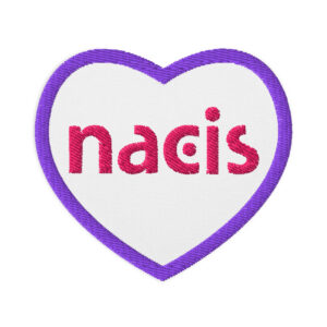 NACIS Heart Patch - Pink and Purple (Embroidered)
