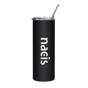 NACIS Stainless Steel Tumbler with Straw