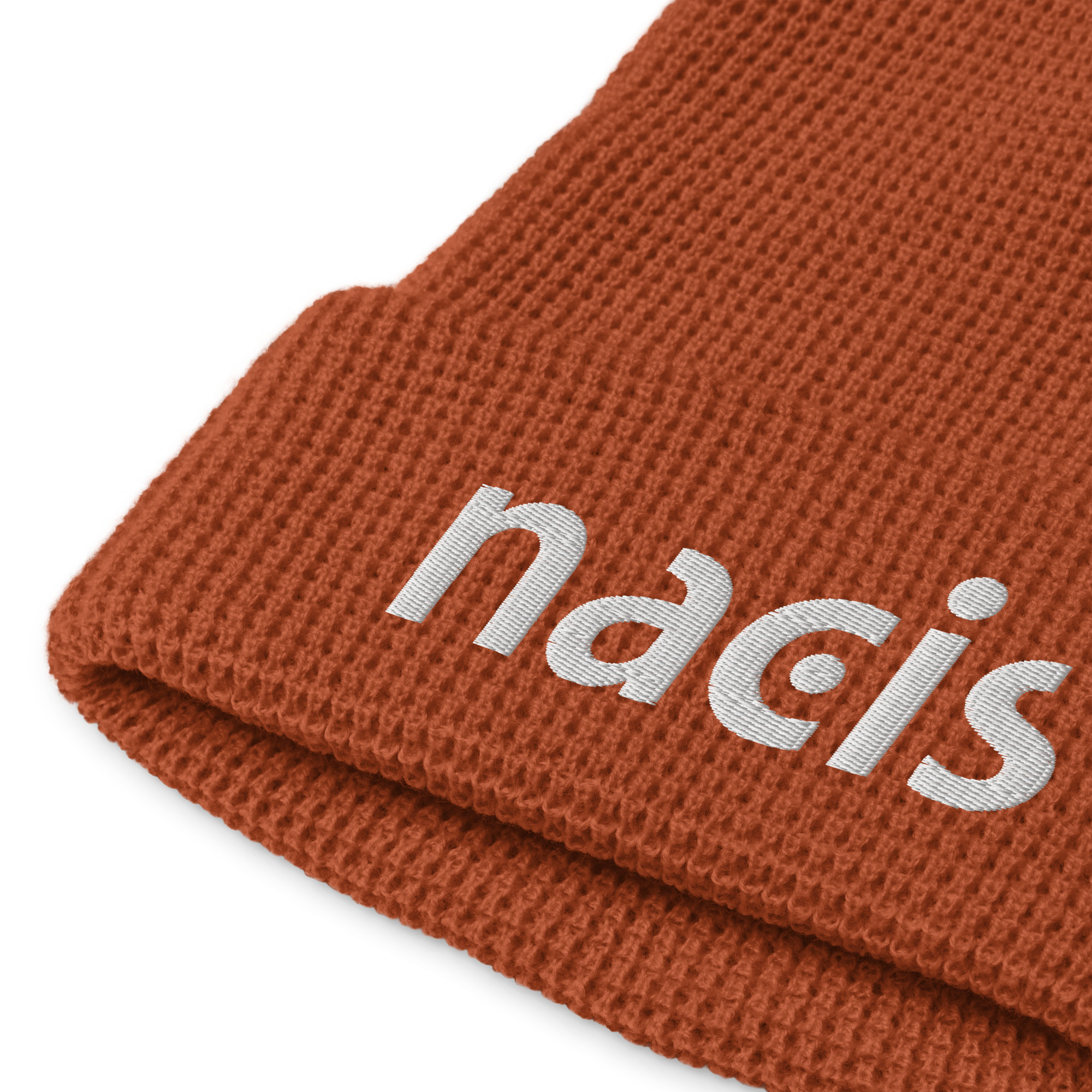 NACIS Waffle Beanie (Embroidered Logo) - Image 4